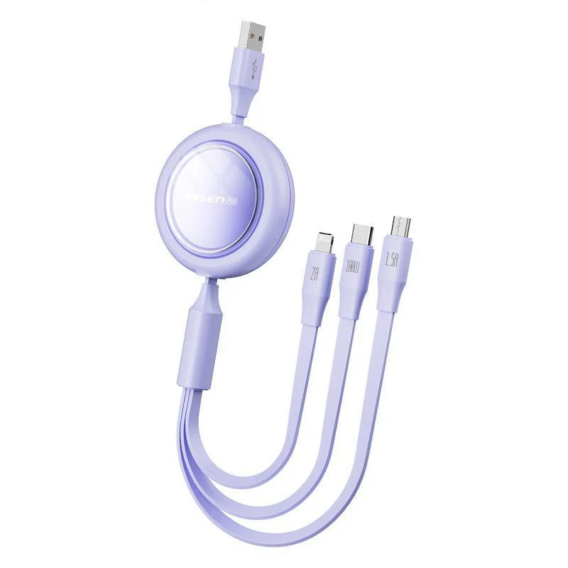 Praktisches 3in1 Ladekabel