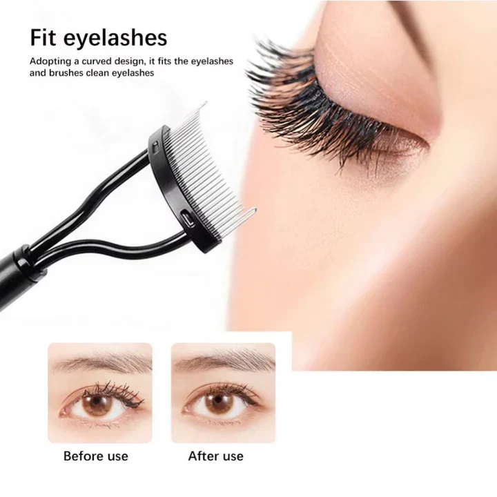 Präzisions-Wimpernkamm – Klumpenfreie, Perfekt Definierte Wimpern