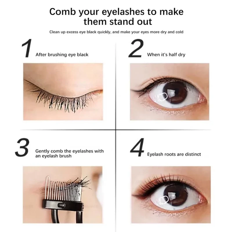 Präzisions-Wimpernkamm – Klumpenfreie, Perfekt Definierte Wimpern