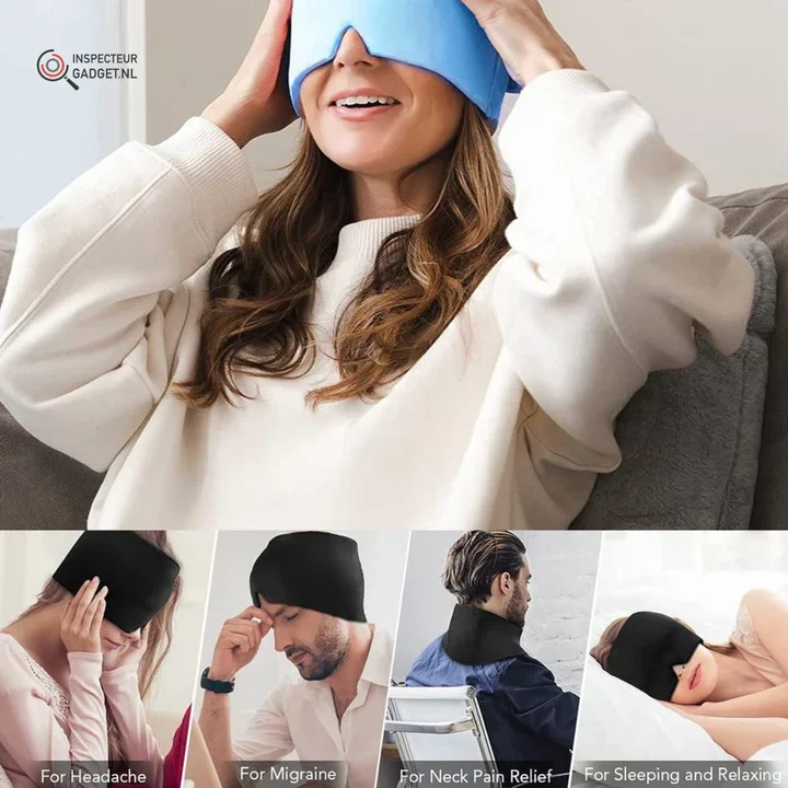 Schmerzlindernde Maske – Wärme- & Kältetherapie