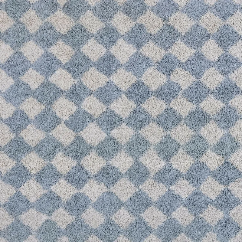 WAYBURN Teppich – Weicher Baumwollteppich im natürlichen Look mit getufteter Struktur für Wohn- und Kinderzimmer