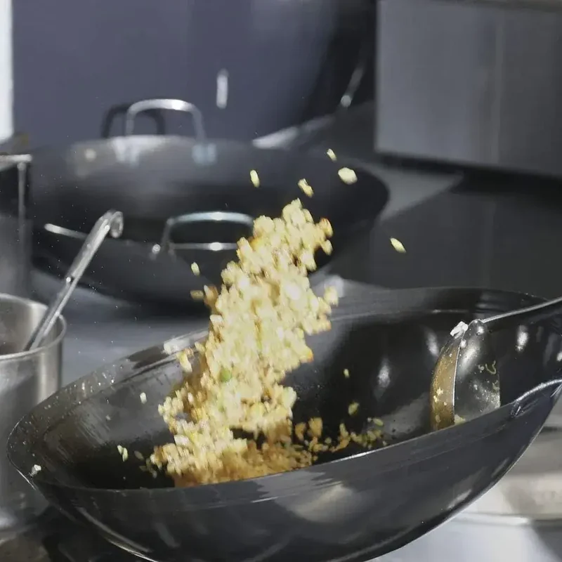 TKG Endo Shoji 11.8" Non-Stick Beijing Wok, Single Handle Kitchen