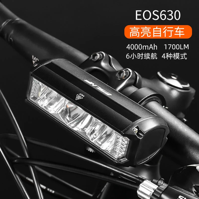 Fahrradlampe LED – Werkzeuglose Lenkerhalterung und regelbare Helligkeit