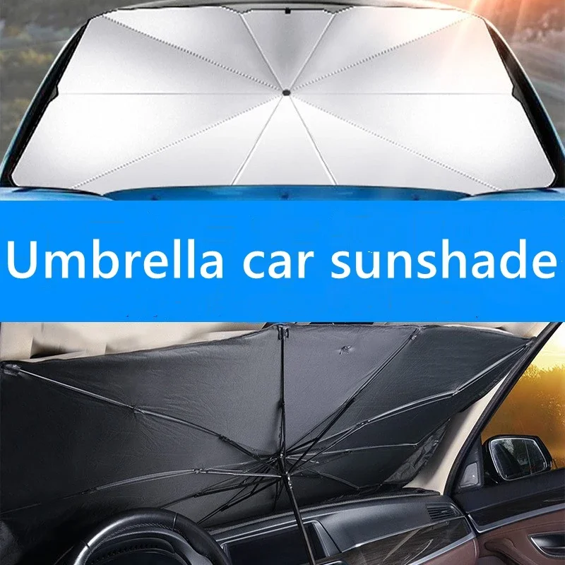 Auto Sonnenschutz Regenschirm – Faltbarer UV-Schutz für Frontscheibe