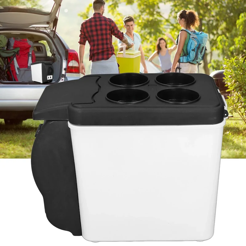Elektrische Kühlbox 6L – Tragbare Auto-Kühlbox mit Warmhaltefunktion