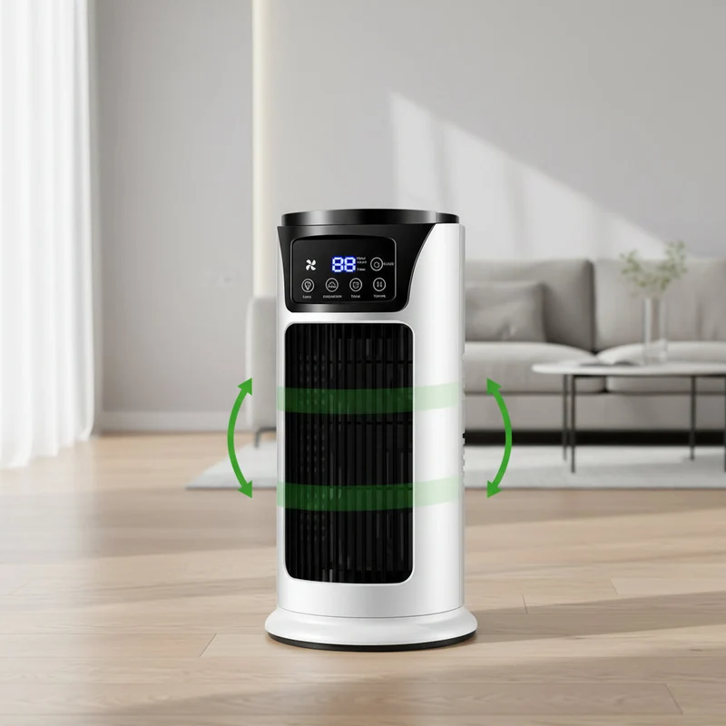Mobile Klimaanlage – tragbarer Luftkühler mit Ventilator und USB-Kühlung