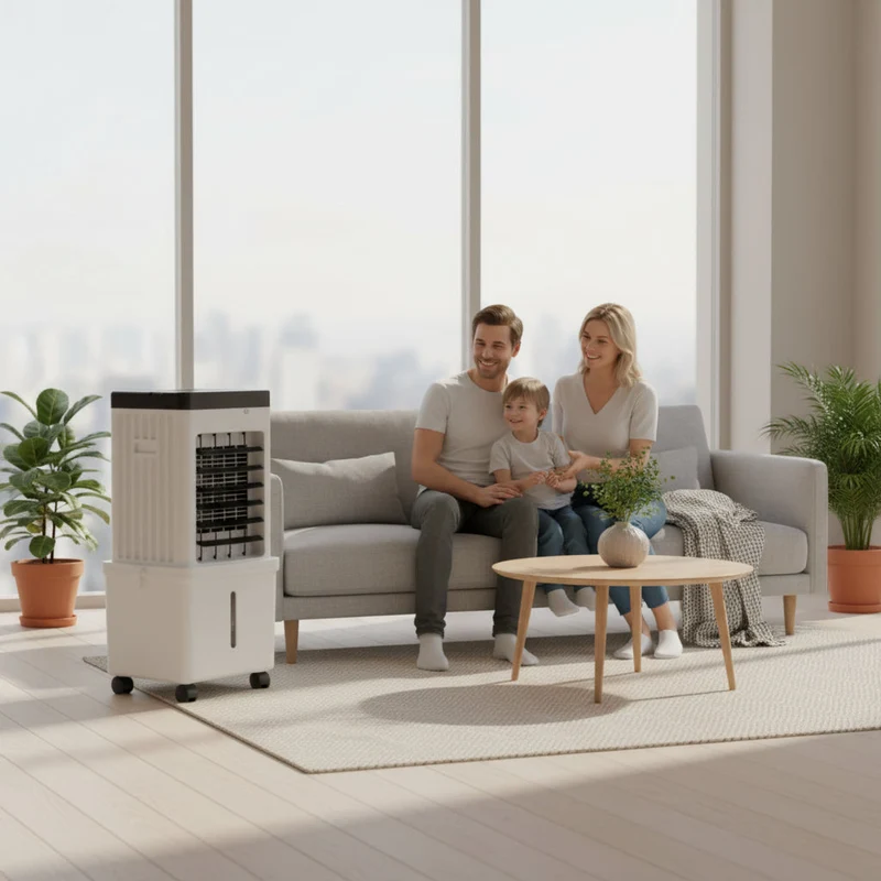 COOLNOVA – Mobiler Luftkühler – Flexible 3-in-1-Erfrischung für Zuhause