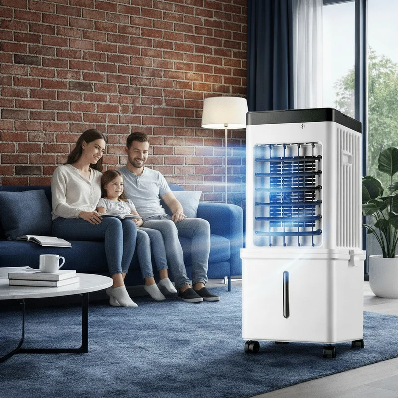 COOLNOVA – Mobiler Luftkühler – Flexible 3-in-1-Erfrischung für Zuhause
