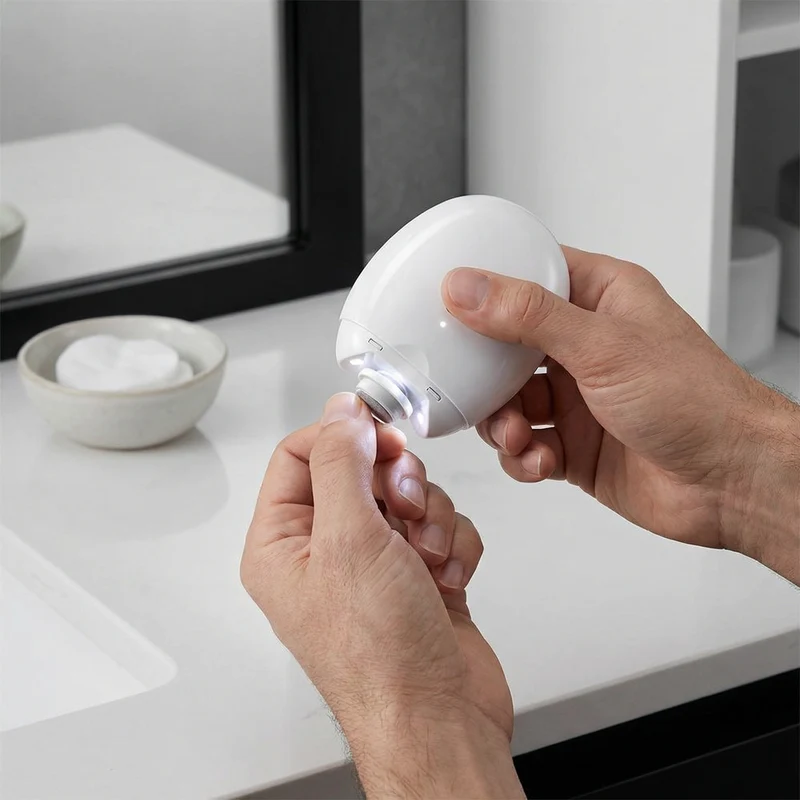 Sichere und sanfte elektrische Nagelpflege für die ganze Familie mit LED-Licht