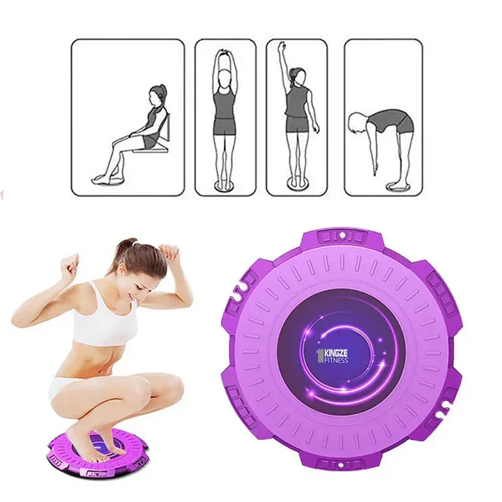 Kompaktes Balance Board – Core-, Taillen- & Gleichgewichtstrainer
