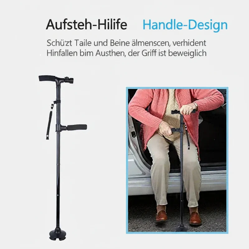 Klappbare Gehhilfe – Leichte Mobilitätsunterstützung
