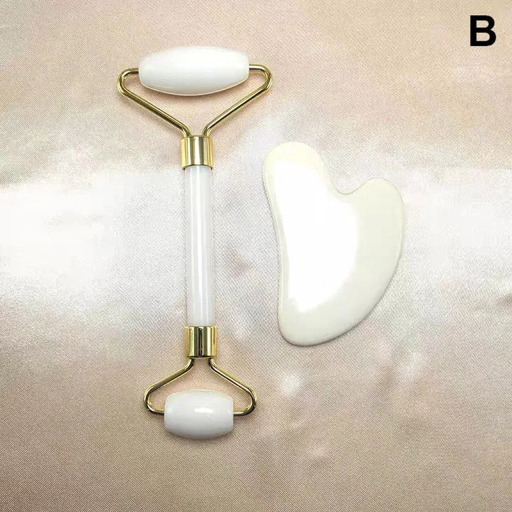 FaceShape Gesichtsroller & Massageschaber – Für Straffe und Strahlende Haut