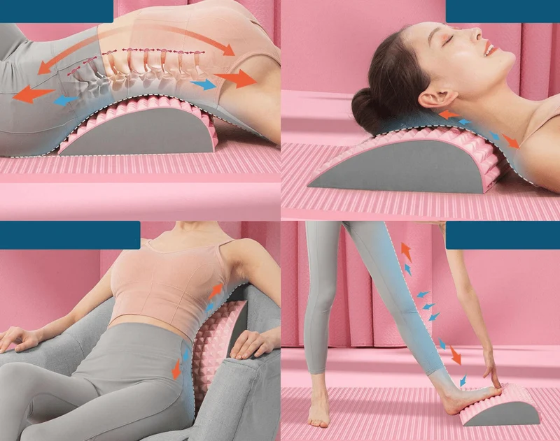 Ergonomische Rückenstreckhilfe – Sanftes Dehnen der Wirbelsäule