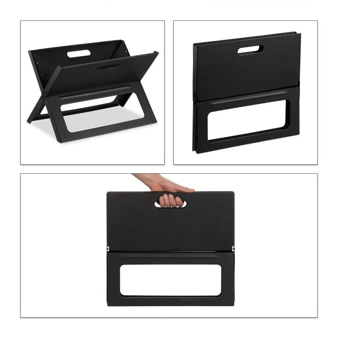 Relaxday Klappgrill Holzkohle Picknick Camping 3045,530cm