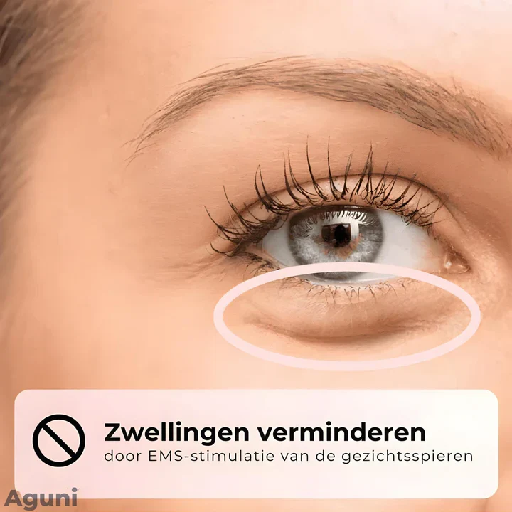 Therapeutische EMS-Brille mit Rotlichttechnologie für eine revitalisierte Augenpartie