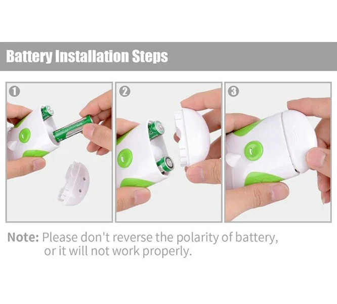 Elektrischer Nagelknipser mit integrierter Nagelfeile und Auffangbehälter