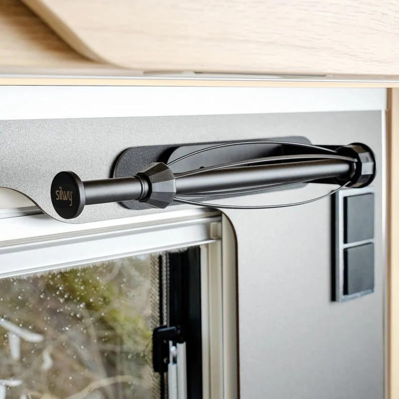 silwy Magnetischer Küchenrollenhalter mit Metallleiste