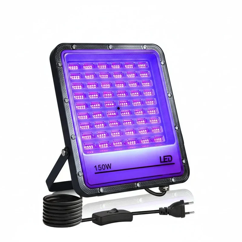 UV Scheinwerfer – LED Blacklight mit 395 nm Licht und Starken Lichteffekten