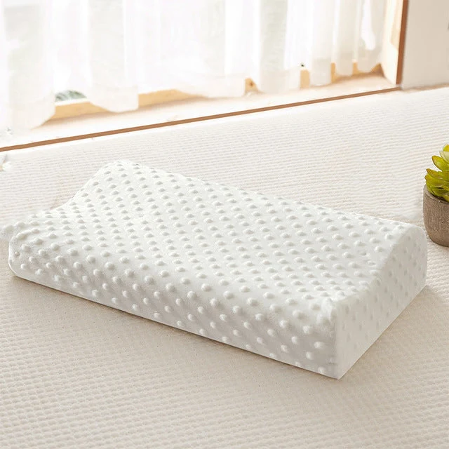 Ergonomisches orthopädisches Nackenkissen aus Memory Foam mit atmungsaktivem Bezug