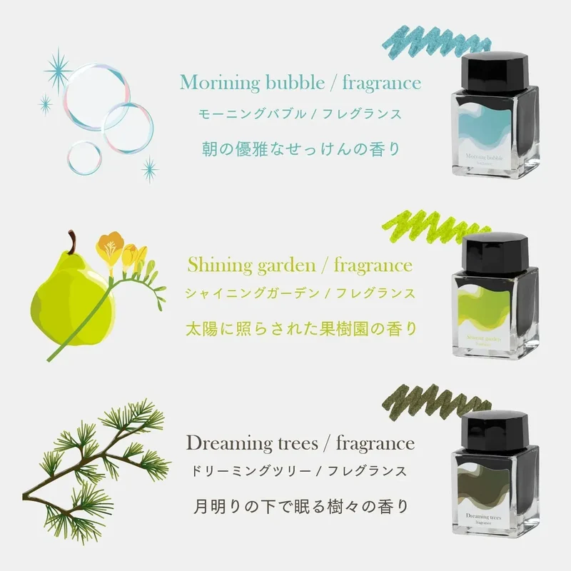 Sailor Pen Calligraphy Dip Pen Ink Bottle 20ml - Premium Fragrant