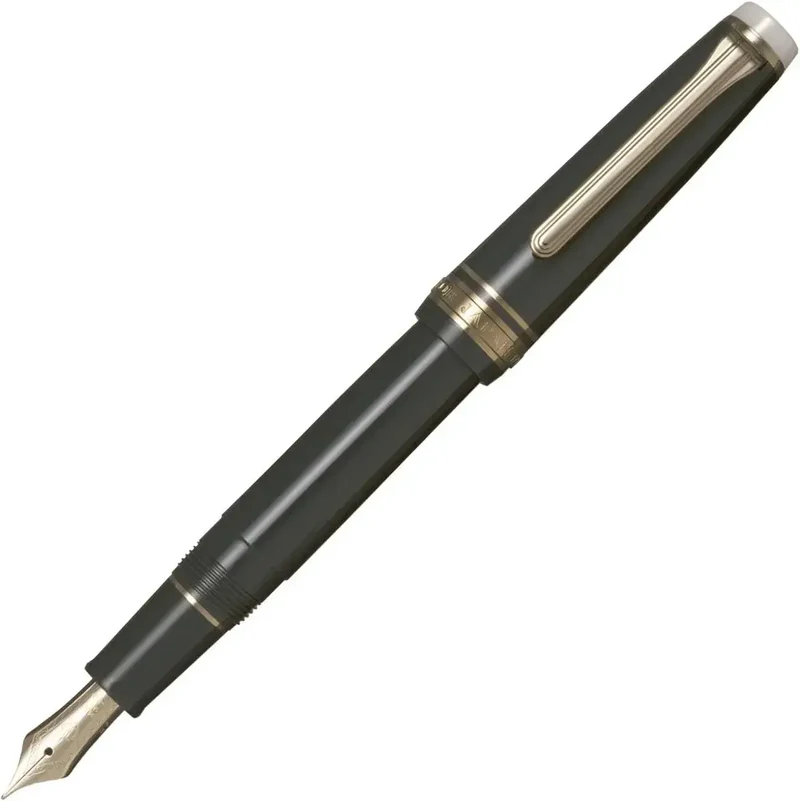 Sailor Shikiori Fountain Pen 14K Gold Medium Nib Writing