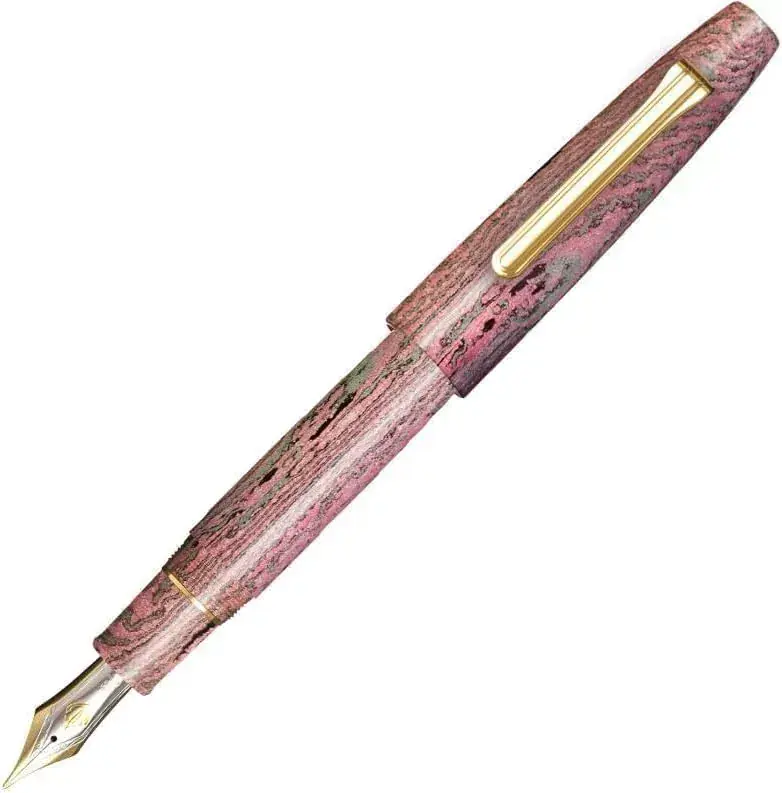 Sailor Pen Ebonite Fountain Pen, 21K Gold Plum Blossom Nib