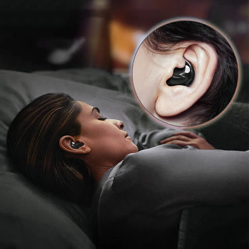 Schlafkopfhörer für Seitenschläfer – Flache Bluetooth Earbuds mit Touchsteuerung