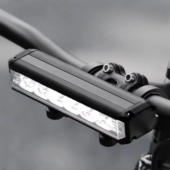 Fahrradlampe vorne – 1400 Lumen LED-Fahrradlicht, USB-aufladbar und wetterfest