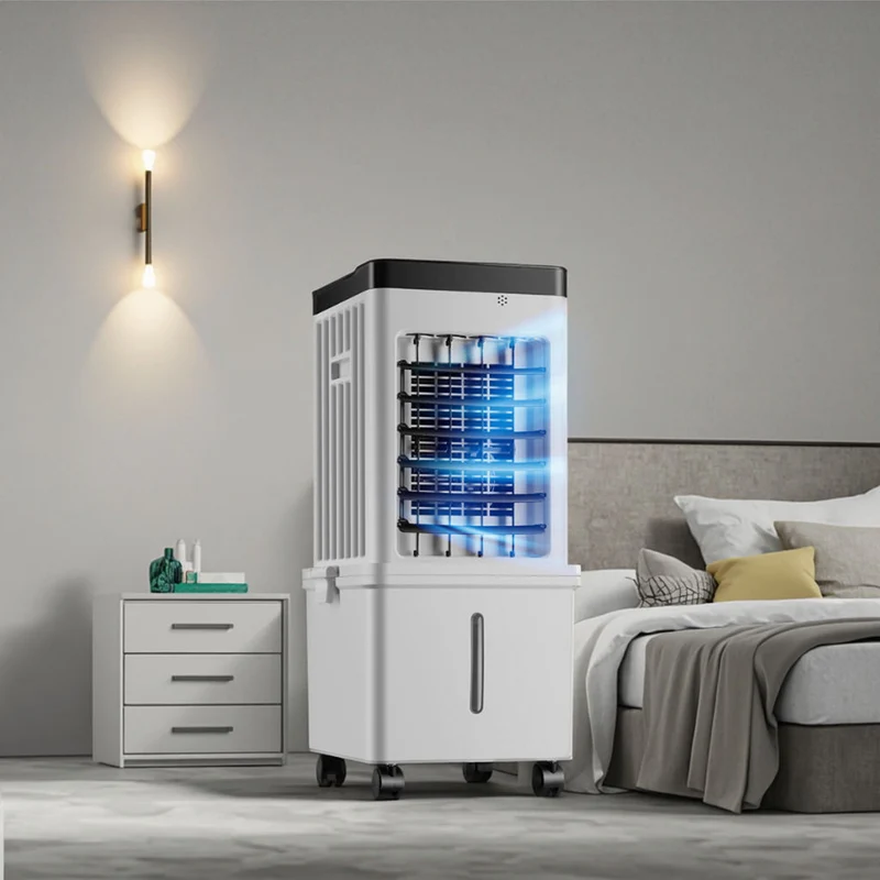 Mobiler Luftkühler 15L – 3-in-1 Air Cooler mit Fernbedienung und Rollen