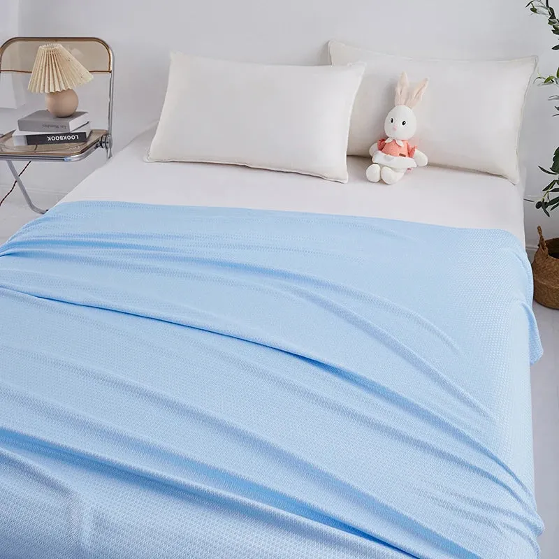 Leichte Sommerdecke aus Bambusfaser – Atmungsaktive & Hautfreundliche Decke für Warme Nächte