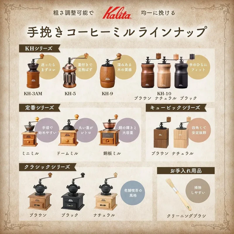 Kalita Coffee Mill Hand Grinder 30g for Optimal Performance