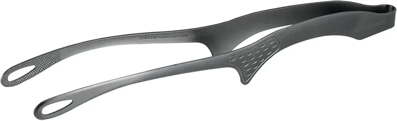 Shimomura Kihan Easier Vegetable Kitchen Tongs - Stainless Steel