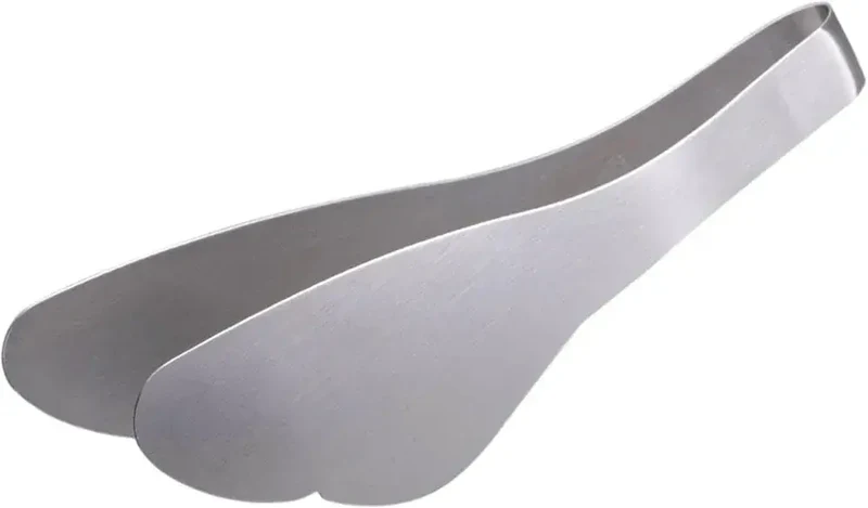 Shimomura Kihan Easier Vegetable Kitchen Tongs - Stainless Steel