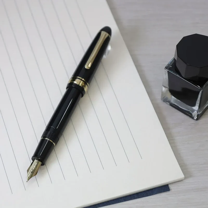 Sailor Profit Casual L Basis Gold Trim Fountain Pen Fine Nib Japan