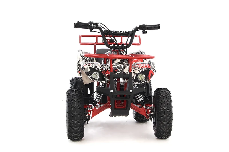 UltraMotors 1000W -48V Kinder E-Quad 6-25 km/h Firebone-white