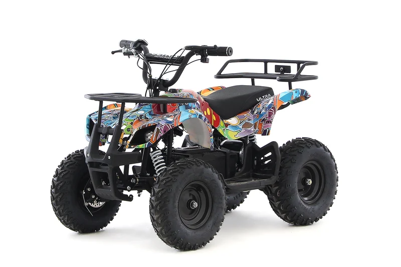 UltraMotors 1000W - 48V Kinder E-Quad 6-25 km/h Grafiti