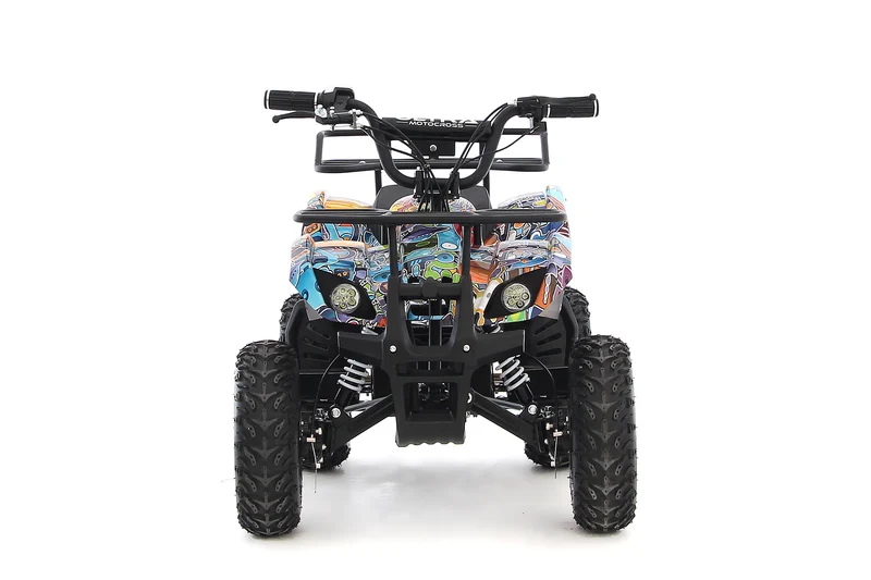 UltraMotors 1000W - 48V Kinder E-Quad 6-25 km/h Grafiti