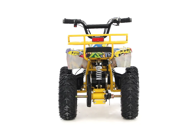 UltraMotors 1000W - 48V Kinder E-Quad 6-25 km/h - Grafiti-yellow