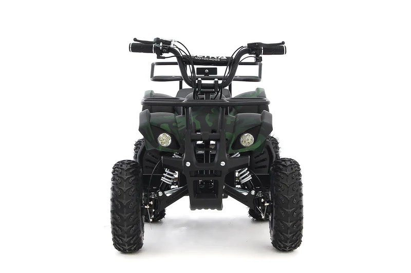 UltraMotors 1000W - 48V Kinder E-Quad 6-25 km/h Military-green