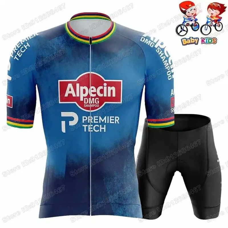 Kinder Radtrikot Set – Atmungsaktives Fahrrad Outfit mit Komfortabler Passform