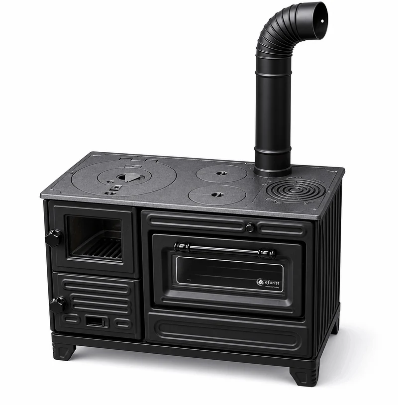 XXL Grillkamin Kuzine Soba Ofen Küchenofen Terrassenofen Holzofen Outdoor Ofen