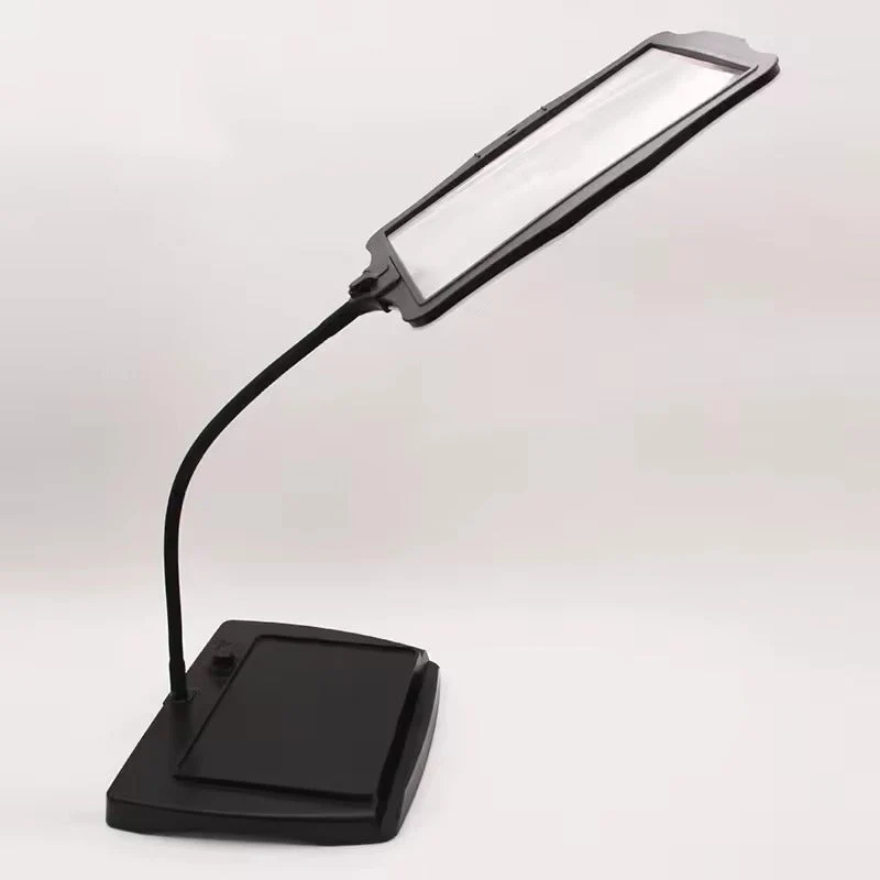 LED-Tischlupe – USB-Aufladung, 48 LEDs & Flexibel Verstellbar
