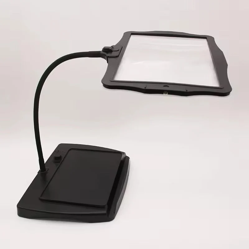 LED-Tischlupe – USB-Aufladung, 48 LEDs & Flexibel Verstellbar