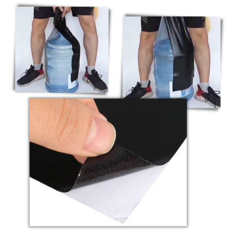 Leder Reparaturflicken – Selbstklebender Kunstleder Patch zum Zuschneiden 135 × 50 cm