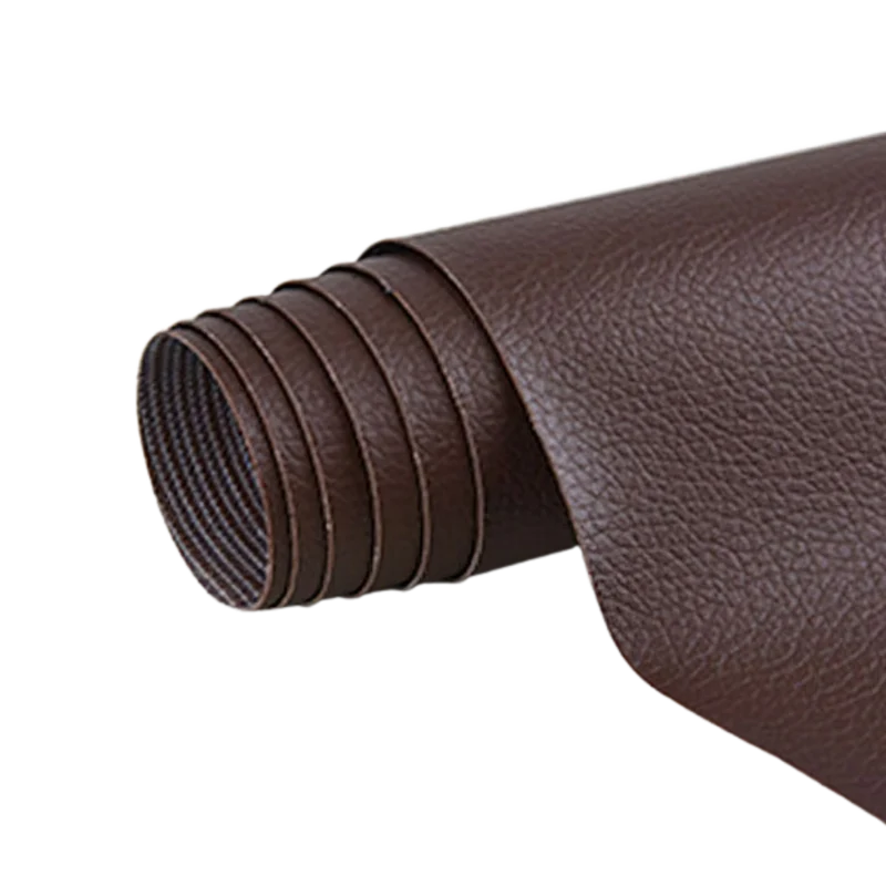 Leder Reparaturflicken – Selbstklebender Kunstleder Patch zum Zuschneiden 135 × 50 cm