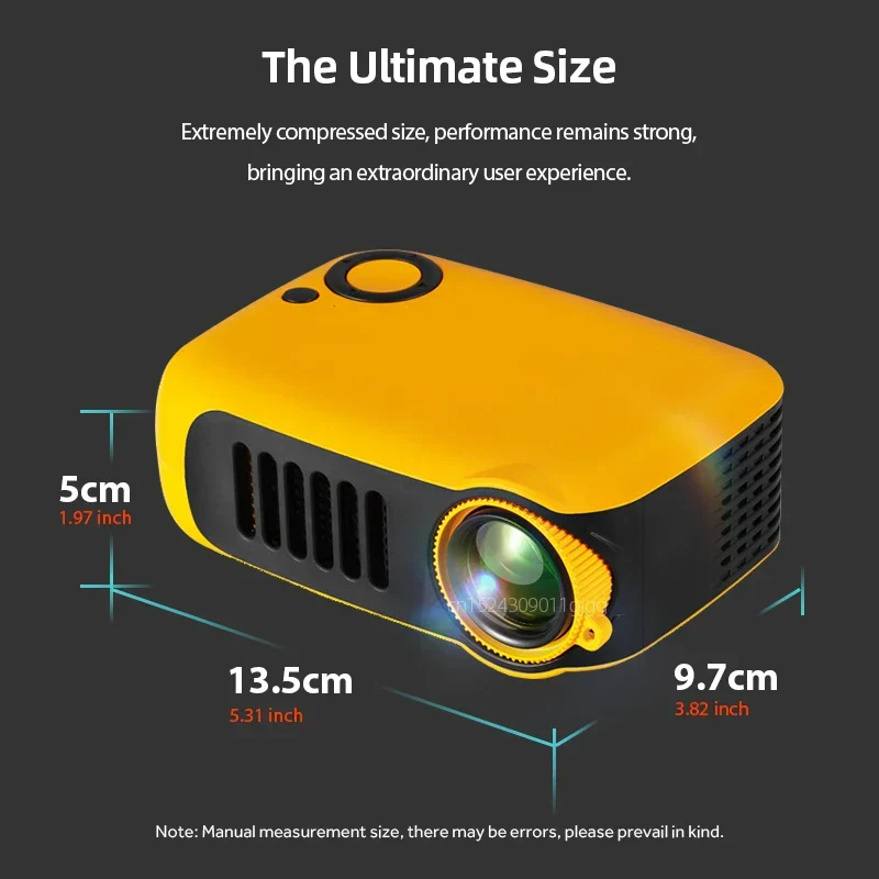 Mini Beamer – Kompakter LED Projektor mit HDMI & Multimedia