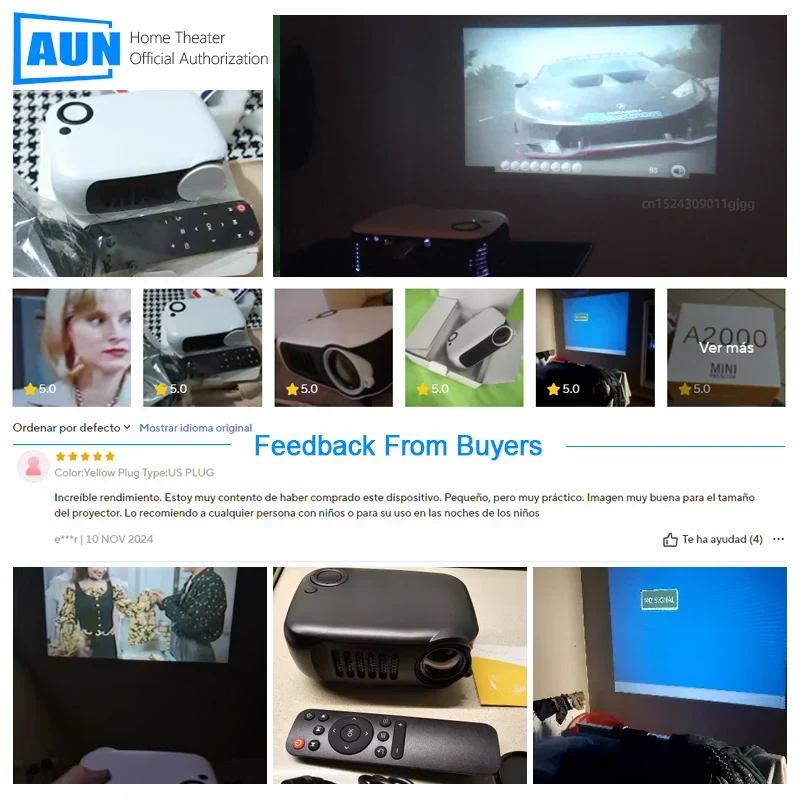 Mini Beamer – Kompakter LED Projektor mit HDMI & Multimedia