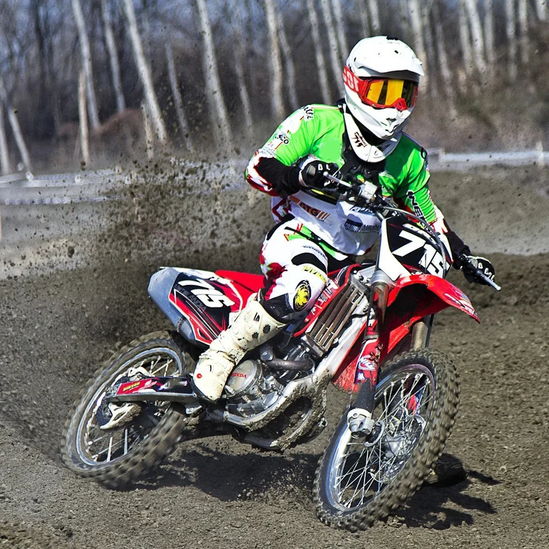 Motocross Brille – Breites Sichtfeld & Verstellbares Kopfband