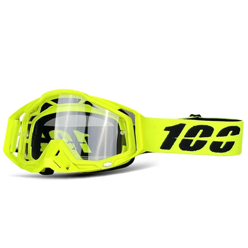 Motocross Brille – Breites Sichtfeld & Verstellbares Kopfband