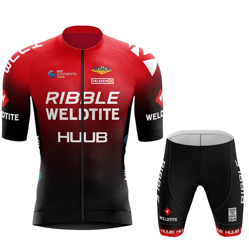 Radtrikot Set Herren – Sommer, Atmungsaktiv & Schnell Trocknend